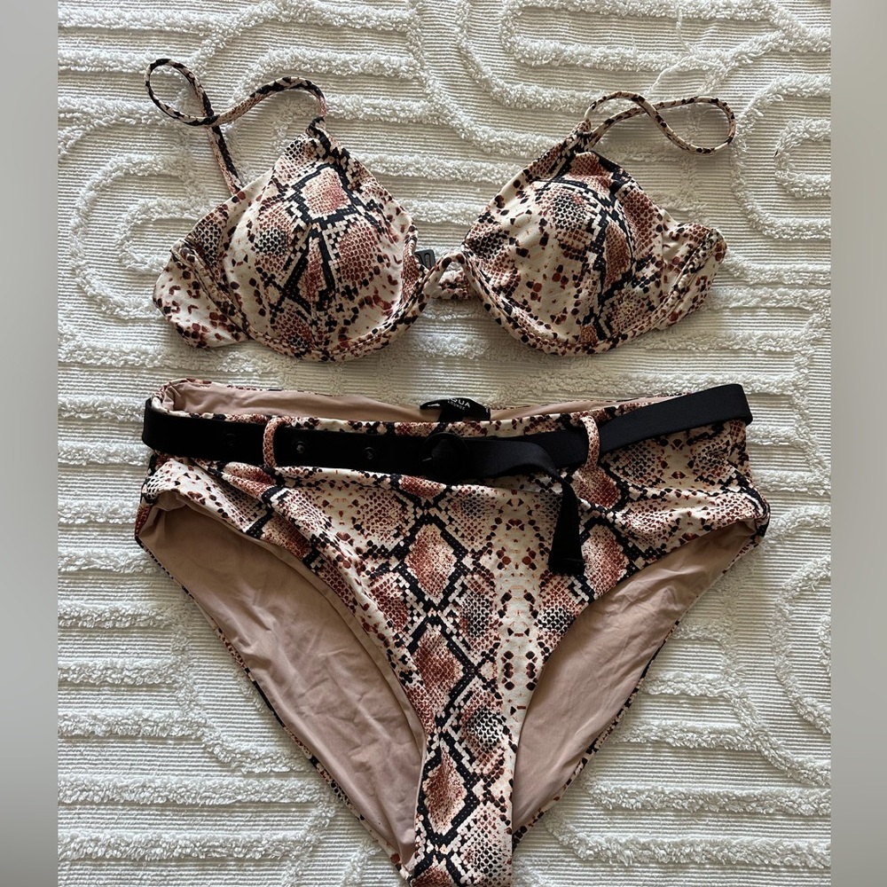 Snake Print Bikini